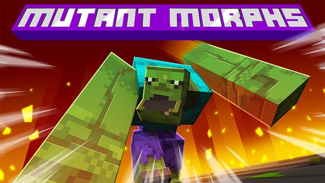 Thumbnail of the Minecraft Bedrock Marketplace product Mutant Morphs created by Kreatik Studios.