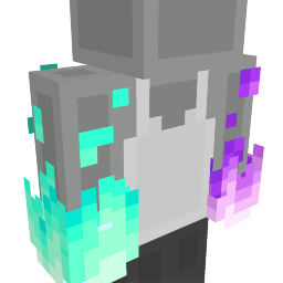 Thumbnail of the Minecraft Bedrock Marketplace product Neon Duality Fire Hands created by Kreatik Studios.