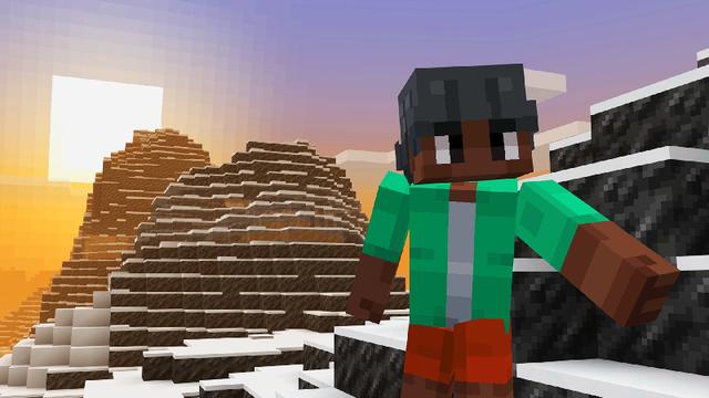 Screenshot of the Minecraft Bedrock Marketplace product Oh The Biomes You'll Go Add-On (Official) created by Kreatik Studios.