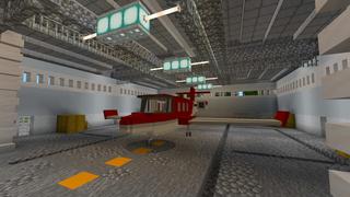 Screenshot of the Minecraft Bedrock Marketplace product Planes Airport 2 created by Kreatik Studios.
