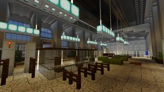 Screenshot of the Minecraft Bedrock Marketplace product Planes Airport 2 created by Kreatik Studios.