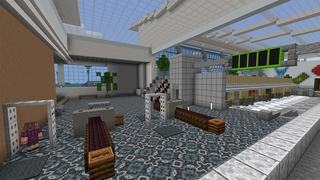 Screenshot of the Minecraft Bedrock Marketplace product Planes Airport created by Kreatik Studios.