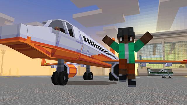 Screenshot of the Minecraft Bedrock Marketplace product PLANES Add-On created by Kreatik Studios.