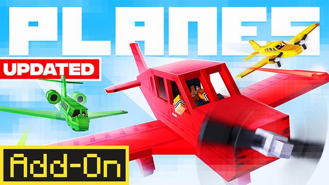 Thumbnail of the Minecraft Bedrock Marketplace product PLANES Add-On created by Kreatik Studios.