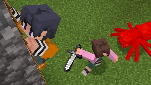 Screenshot of the Minecraft Bedrock Marketplace product Player Animations Add-On created by Kreatik Studios.
