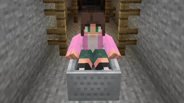 Screenshot of the Minecraft Bedrock Marketplace product Player Animations Add-On created by Kreatik Studios.