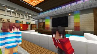 Screenshot of the Minecraft Bedrock Marketplace product RGB HOUSE created by Kreatik Studios.