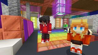 Screenshot of the Minecraft Bedrock Marketplace product RGB HOUSE created by Kreatik Studios.