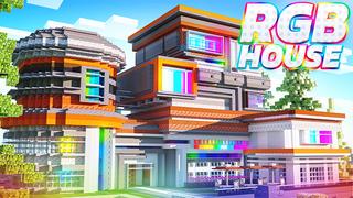 Thumbnail of the Minecraft Bedrock Marketplace product RGB HOUSE created by Kreatik Studios.