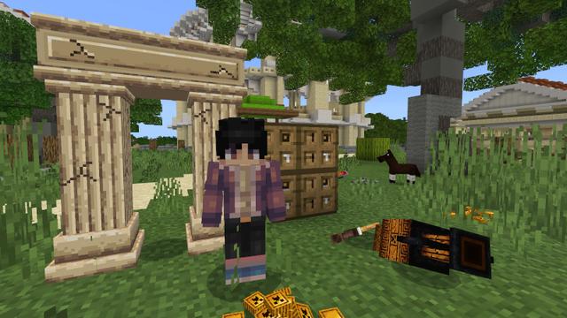 Screenshot of the Minecraft Bedrock Marketplace product Rome City created by Kreatik Studios.