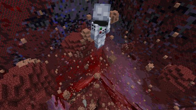 Screenshot of the Minecraft Bedrock Marketplace product Space Dropper created by Kreatik Studios.