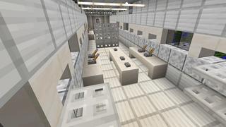 Screenshot of the Minecraft Bedrock Marketplace product Space Station Life created by Kreatik Studios.