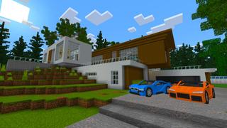 Screenshot of the Minecraft Bedrock Marketplace product Summer City created by Kreatik Studios.