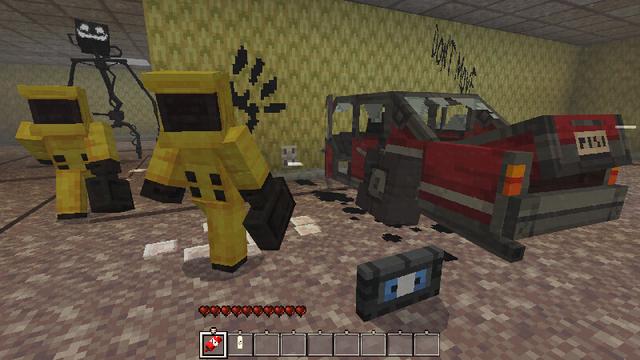Screenshot of the Minecraft Bedrock Marketplace product THE BACKROOMS CLASSIC created by Kreatik Studios.