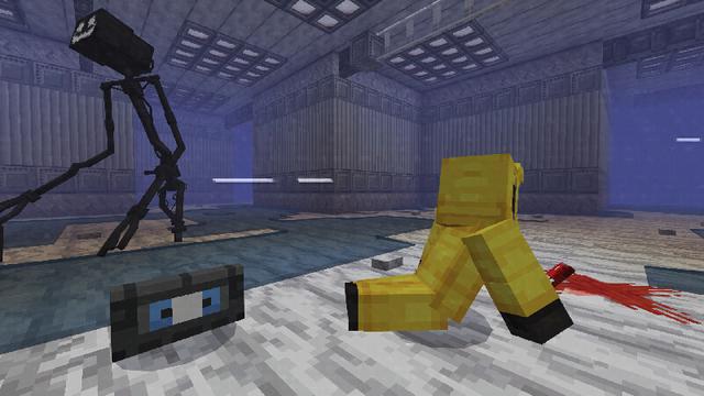 Screenshot of the Minecraft Bedrock Marketplace product THE BACKROOMS CLASSIC created by Kreatik Studios.