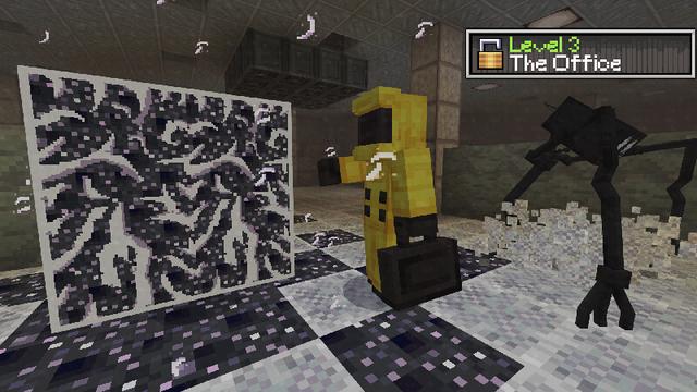 Screenshot of the Minecraft Bedrock Marketplace product THE BACKROOMS CLASSIC created by Kreatik Studios.
