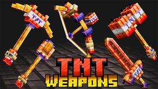 Thumbnail of the Minecraft Bedrock Marketplace product TNT WEAPONS created by Kreatik Studios.