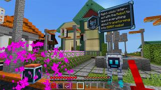 Screenshot of the Minecraft Bedrock Marketplace product TRANSFORM INTO GIANTS created by Kreatik Studios.