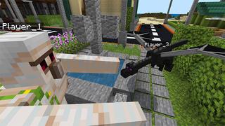 Screenshot of the Minecraft Bedrock Marketplace product TRANSFORM INTO GIANTS created by Kreatik Studios.