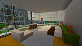 Screenshot of the Minecraft Bedrock Marketplace product Trillionaire modern life created by Kreatik Studios.
