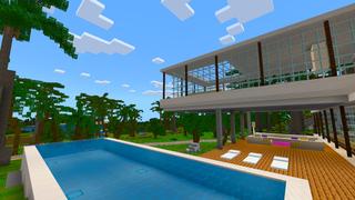 Screenshot of the Minecraft Bedrock Marketplace product Trillionaire modern life created by Kreatik Studios.