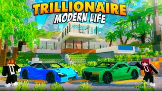 Thumbnail of the Minecraft Bedrock Marketplace product Trillionaire modern life created by Kreatik Studios.