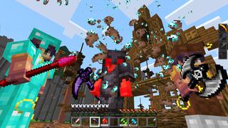 Screenshot of the Minecraft Bedrock Marketplace product ULTIMATE WEAPONS created by Kreatik Studios.