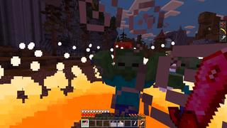 Screenshot of the Minecraft Bedrock Marketplace product ULTIMATE WEAPONS created by Kreatik Studios.