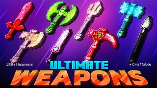 Thumbnail of the Minecraft Bedrock Marketplace product ULTIMATE WEAPONS created by Kreatik Studios.