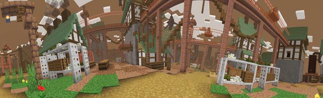 Panorama of the Minecraft Bedrock Marketplace product XRAY HACKER CLIENT created by Kreatik Studios.