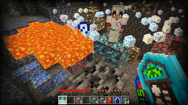 Screenshot of the Minecraft Bedrock Marketplace product XRAY HACKER CLIENT created by Kreatik Studios.