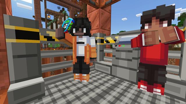 Screenshot of the Minecraft Bedrock Marketplace product XRAY HACKER CLIENT created by Kreatik Studios.