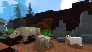 Screenshot of the Minecraft Bedrock Marketplace product ZOO MASH-UP created by Kreatik Studios.