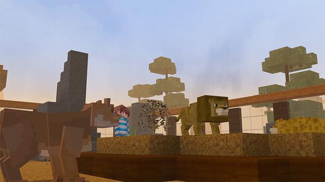 Screenshot of the Minecraft Bedrock Marketplace product ZOO MASH-UP created by Kreatik Studios.