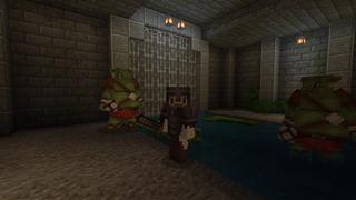 Screenshot of the Minecraft Bedrock Marketplace product 100 Days Lucky Block created by Kubo Studios.