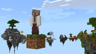 Screenshot of the Minecraft Bedrock Marketplace product 100 Days: One Block created by Kubo Studios.