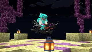 Screenshot of the Minecraft Bedrock Marketplace product 100 Days: One Block created by Kubo Studios.