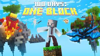 Thumbnail of the Minecraft Bedrock Marketplace product 100 Days: One Block created by Kubo Studios.