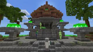 Screenshot of the Minecraft Bedrock Marketplace product Acid World Survival created by Kubo Studios.
