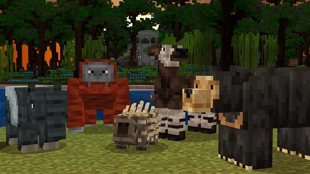 Screenshot of the Minecraft Bedrock Marketplace product ANIMALS PACK created by Kubo Studios.