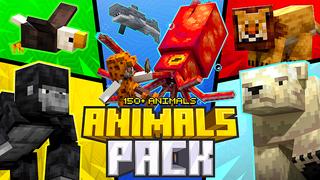 Thumbnail of the Minecraft Bedrock Marketplace product ANIMALS PACK created by Kubo Studios.