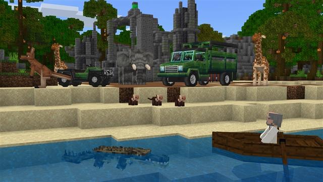 Screenshot of the Minecraft Bedrock Marketplace product ANIMALS++ created by Kubo Studios.