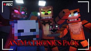 Thumbnail of the Minecraft Bedrock Marketplace product ANIMATRONICS PACK created by Kubo Studios.