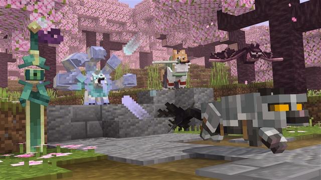 Screenshot of the Minecraft Bedrock Marketplace product ANIME JUTSU Add-On created by Kubo Studios.