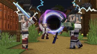 Screenshot of the Minecraft Bedrock Marketplace product Anime Weapons created by Kubo Studios.