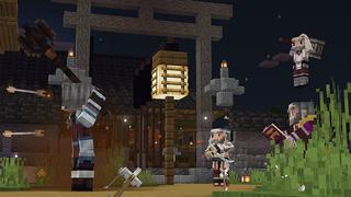 Screenshot of the Minecraft Bedrock Marketplace product Anime Weapons created by Kubo Studios.
