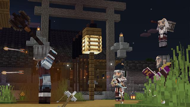 Screenshot of the Minecraft Bedrock Marketplace product Anime Weapons created by Kubo Studios.