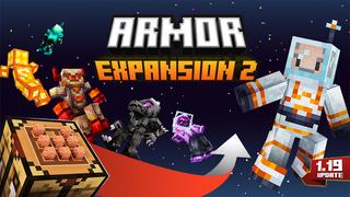 Thumbnail of the Minecraft Bedrock Marketplace product Armor Expansion 2 created by Kubo Studios.
