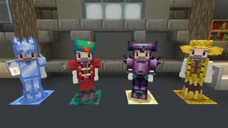 Screenshot of the Minecraft Bedrock Marketplace product Armor Expansion created by Kubo Studios.