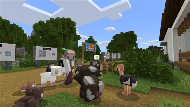 Screenshot of the Minecraft Bedrock Marketplace product Baby Animals created by Kubo Studios.
